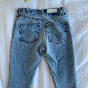 Redone Levi’s Colab straight leg